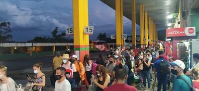 Terminal de Ómnibus de Asunción.