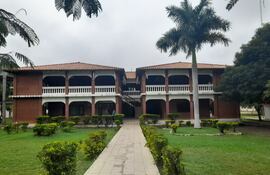Sede de la Gobernación del departamento de Alto Paraguay, en Fuerte Olimpo.