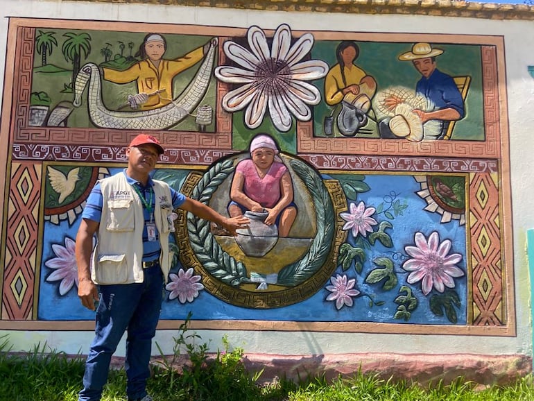 Gruta Mirador Divino Niño Jesús, una galería que destaca la artesanía de Tobatí