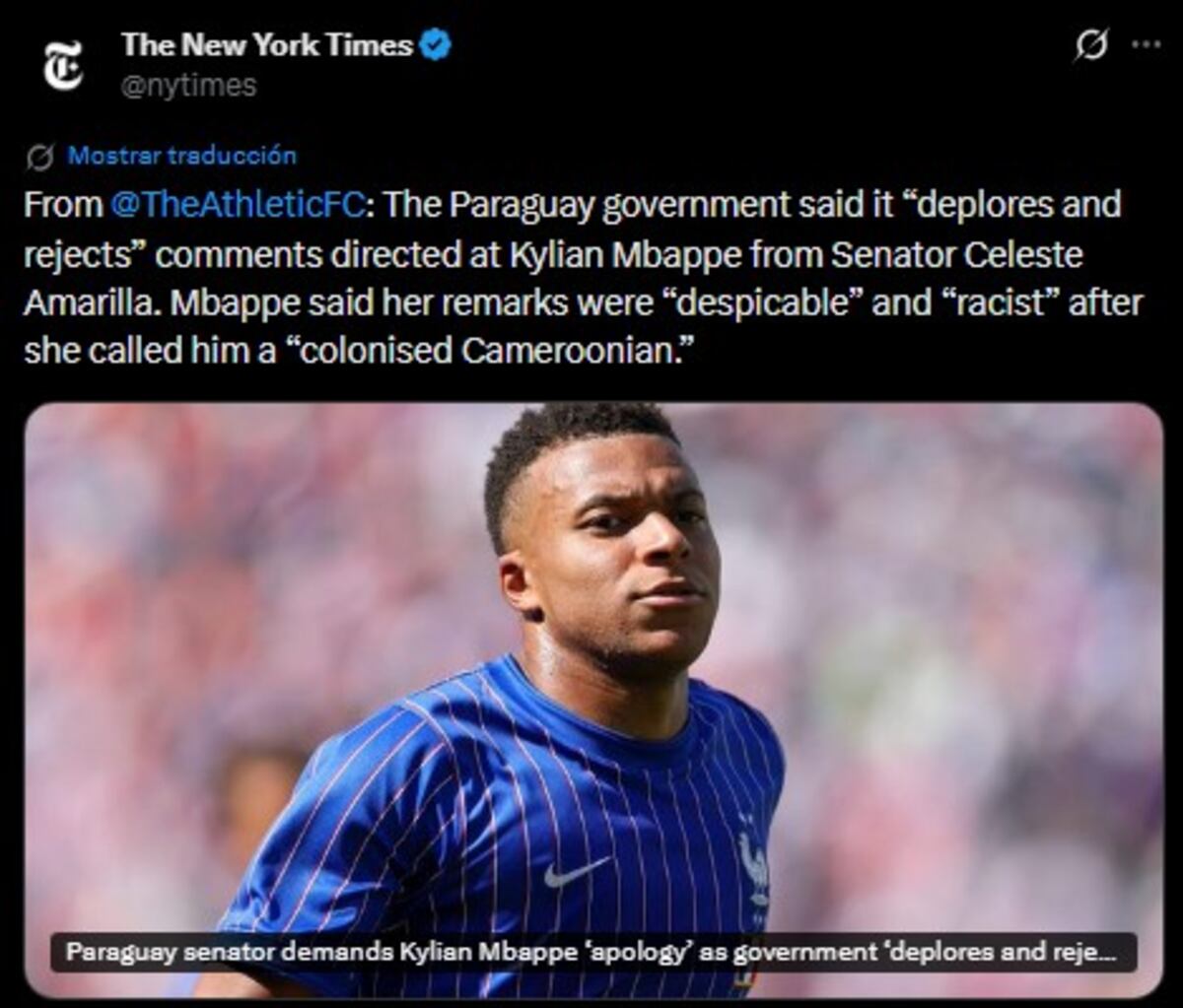 Así reaccionó la prensa internacional a la controversia Celeste vs. Mbappé