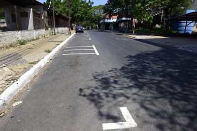 Hasta ahora las pinturas realizas han incluido el blanco para demarcar lugares de estacionamiento, y amarillo y rojo para indicar prohibo estacionar.