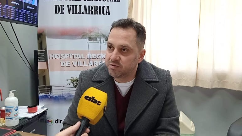 Nestor Petersen, director del Hospital Regional de Villarrica.