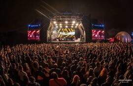 Vista del Festival Asunciónico en su última edición el año pasado.
