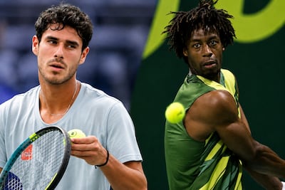 El joven Adolfo Daniel Vallejo desafía al experimentado Gael Monfils, quien acumula un poco más de 25 millones de dólares en ganancias en su carrera.