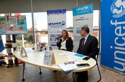 Punto Farma y Unicef expusieron el alcance de la campaña.