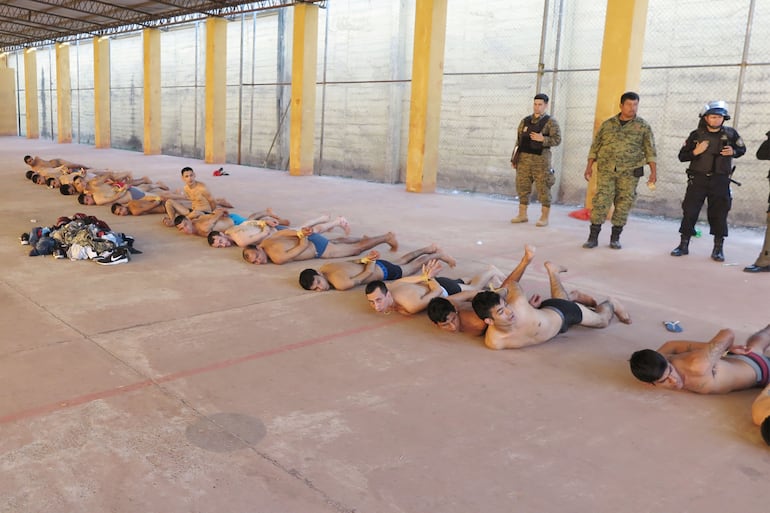 Los miembros del PCC que protagonizaron en 2019 la masacre en San Pedro de Ycuamandyyú.