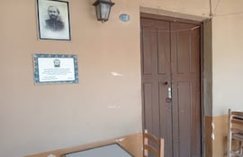 La residencia de don Patricio Aquino, y su hijo José Elizardo Aquino, se mantiene en pie en la peatonal histórica de Luque.