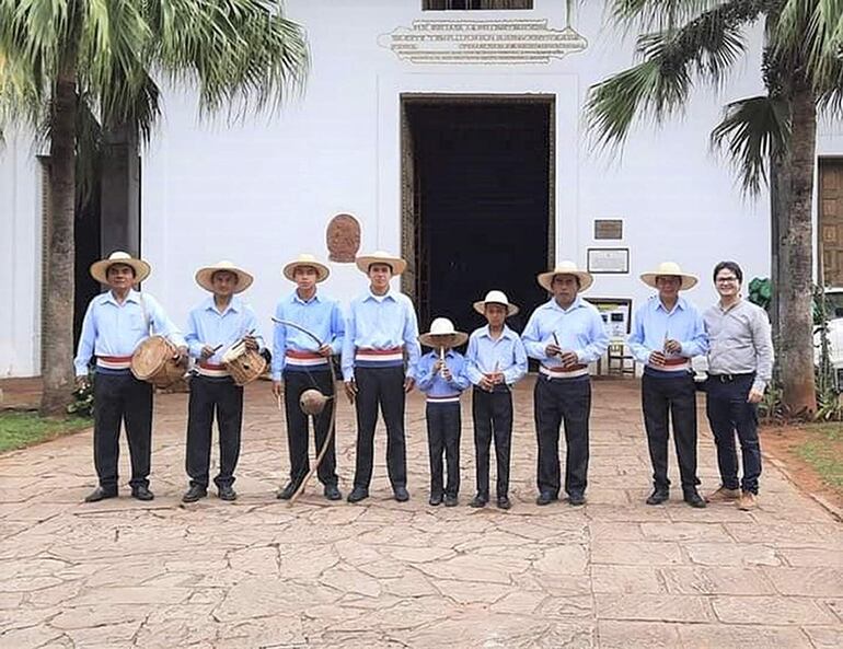 La banda ancestral Peteke Peteke, que sigue persistiendo de generación en generación en Yaguarón.