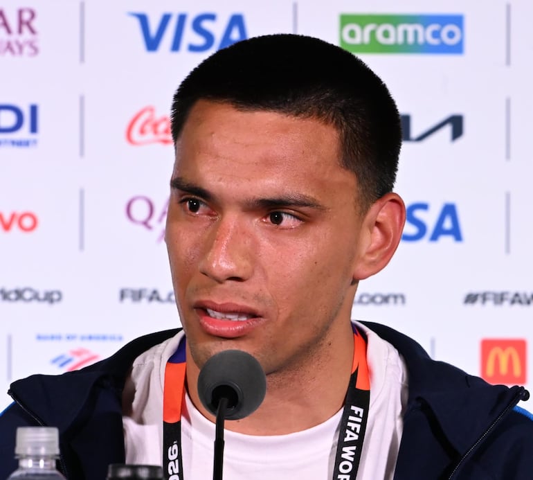 Dieguito Gómez, muy emicionado por representar a Paraguay en el Mundial.
