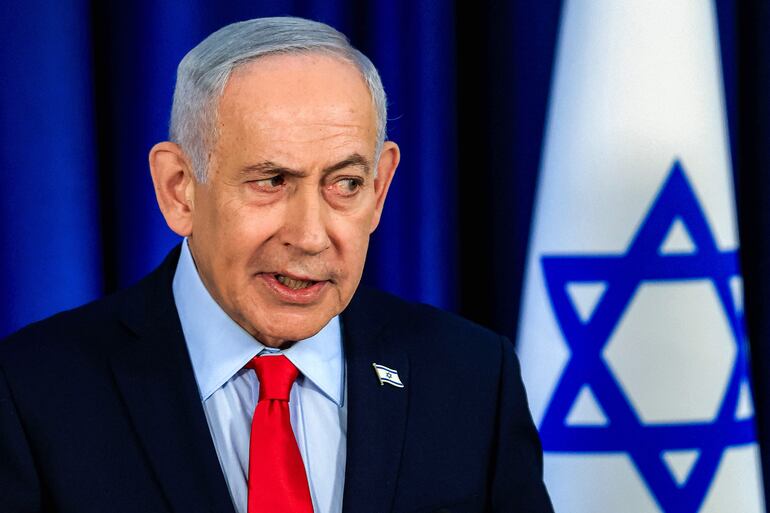 Benjamin Netanyahu, primer ministro de Israel.
