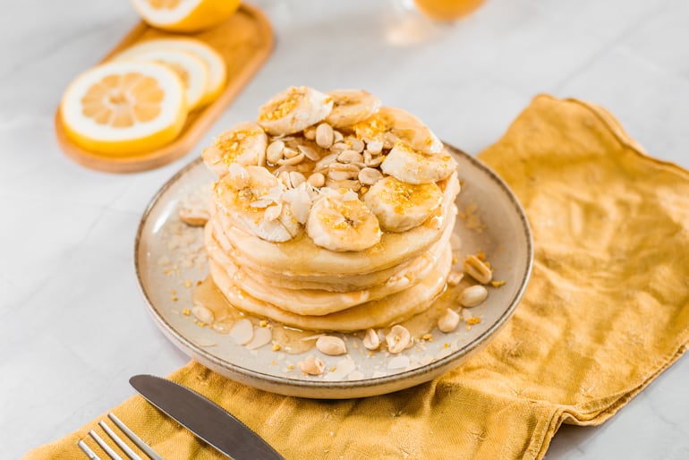 Panqueque de banana.