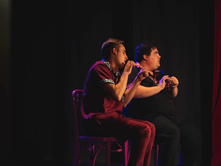 Enzo Franco y Joaquín Ribodino.