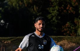 Eric Ramírez, delantero de Carabobo que el martes enfrentará a Huachipato.