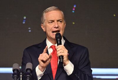 José Antonio Kast, líder del Partido Republicano y candidato a presidente de Chile.
