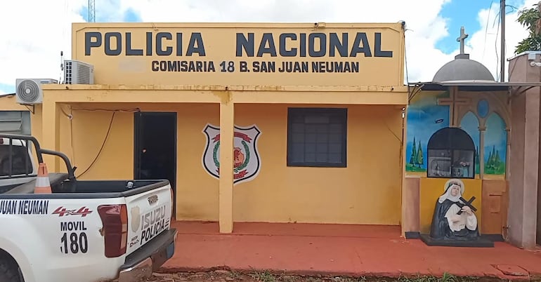 Sede de la Comisaría 18 de Pedro Juan Caballero.