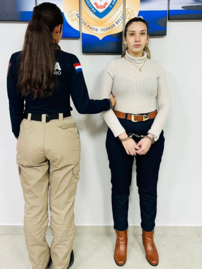 Lissie Nicole Sosa Cáceres, imputada en la operación Dominó.