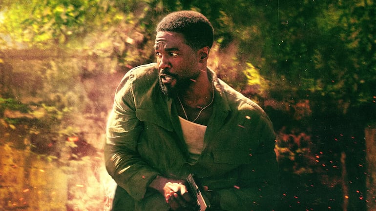 Hombre en llamas serie Yahya Abdul-Mateen III