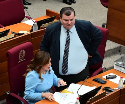 El senador cartista Dionisio Amarilla.