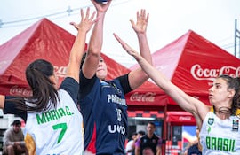 Las chicas albirrojas consiguieron un vicecampeonato en la primera parada de las tres disputadas hasta el momento, por la FIBA Nations League de 3x3 de baloncesto U23.