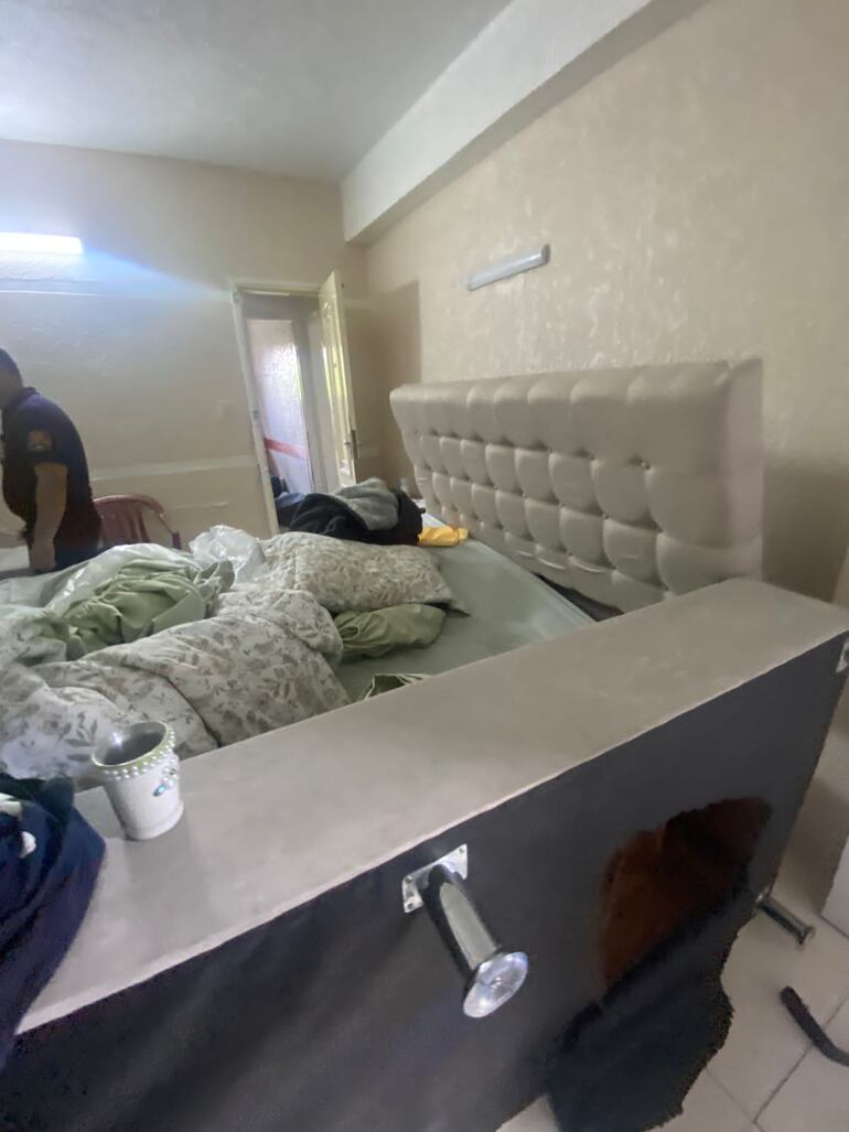 Habitación del salón multiuso VIP de la Penitenciaria Nacional de Tacumbú.