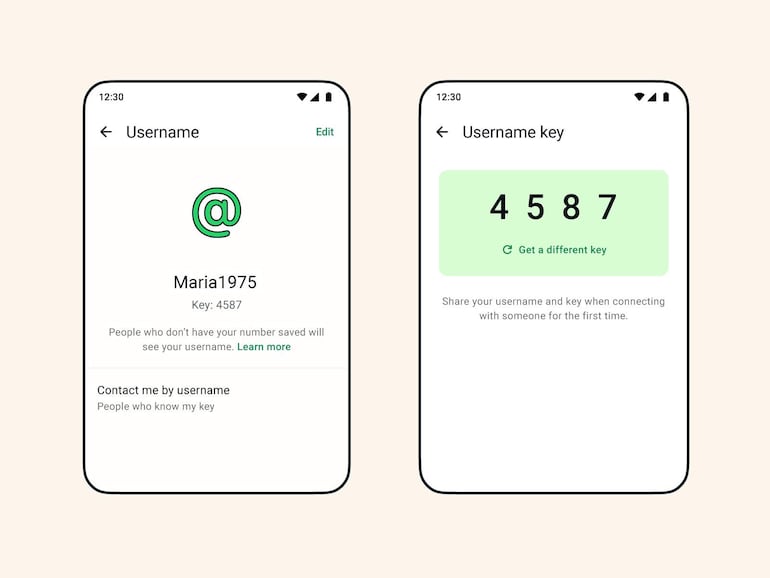 Captura de pantalla de conversación en WhatsApp, con texto sobre intercambio de información de contacto y claves.
