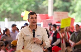 Santiago Peña, presidente de la República del Paraguay.