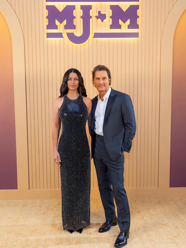 ¡Linda parejita! Camila Alves y Matthew McConaughey. (Instagram/Camila Alves McConaughey)