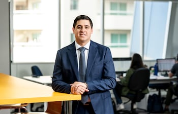Rubén Aguilera, gerente de Negocios de la Banca Miniorista de Itaú Paraguay.
