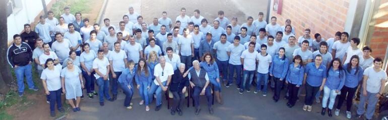 Funcionarios y accionistas de Inmapol.