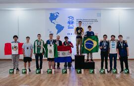 Paraguay, presente en el podio panamericano de ajedrez en Brasil.