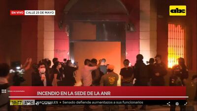 La noche del miércoles 17 de marzo fue la manifestación que desembocó en la quema de Colorado Róga, de la que derivaron los cinco imputados.