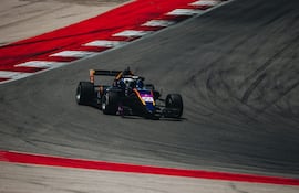 Gran performance hoy del piloto paraguayo Mateo Valente, que nos representa dignamente en Europa, con un Fórmula 3.