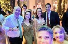 Quinceaños de la hija de Justo Zacarías y Rocío Abed.