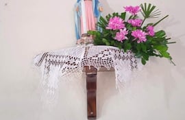 Imagen de la Virgen Medalla Milagrosa de Carapeguá.