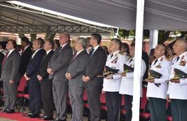 Acto de ascenso de oficiales de la Policía Nacional.