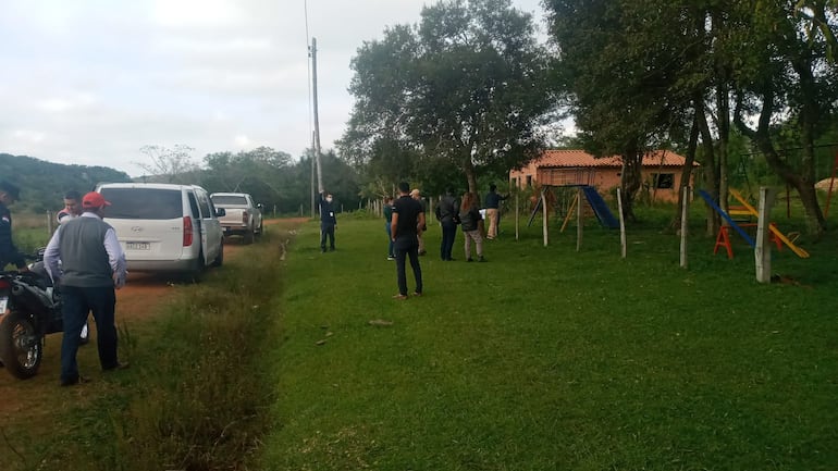 Los fiscales del caso se constituyeron en el lugar en el 2022, donde se instaló un parque, que se consigna en la primera imputación.