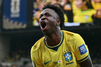 Vinícius José Paixão de Oliveira Júnior (25 años), principal figura ofensiva de la selección brasileña.