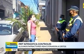 PMT de Asunción intensifica los controles