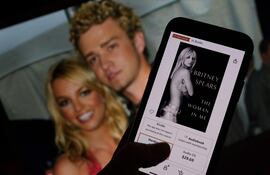 El libro de Britney Spears en formato digital.