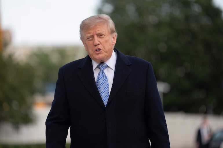 Donald Trump, presidente de los Estados Unidos.