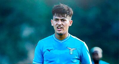 Diego González, 20 años, futbolista paraguayo de Lazio.