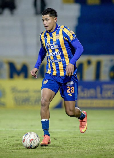 Joelson Manuel Gamarra, futbolista del Sportivo Luqueño.