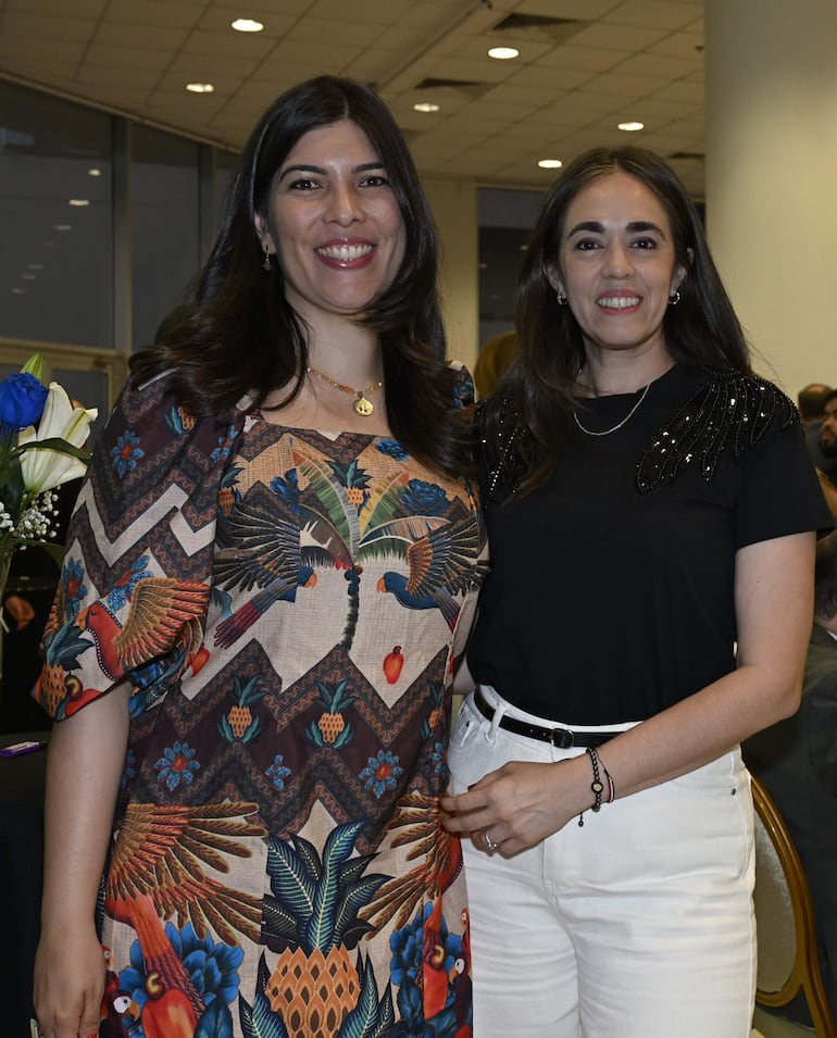 Celeste Rodríguez y Carolina Melgarejo.