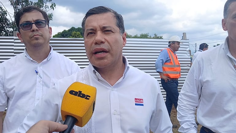 Presidente de la Administración Nacional de Electricidad (ANDE), Félix Sosa.