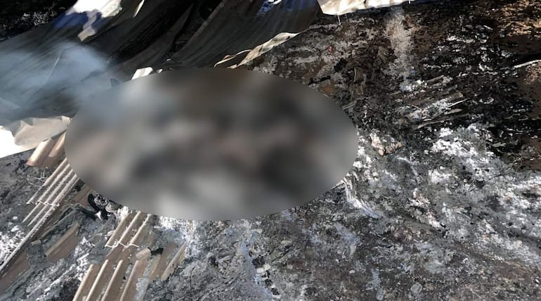 Hombre muere calcinado tras incendio de su vivienda en Caazapá.