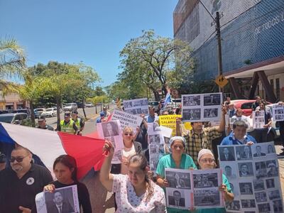 Hospital Trauma Asunción protesta manifestación