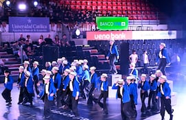 El Banco GNB auspició el Playback del Colegio Cristo Rey.