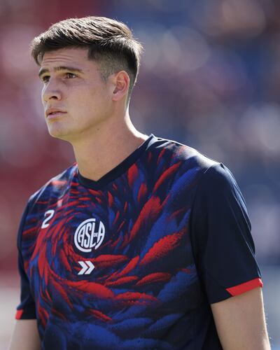 Orlando Gill, arquero paraguayo de San Lorenzo.