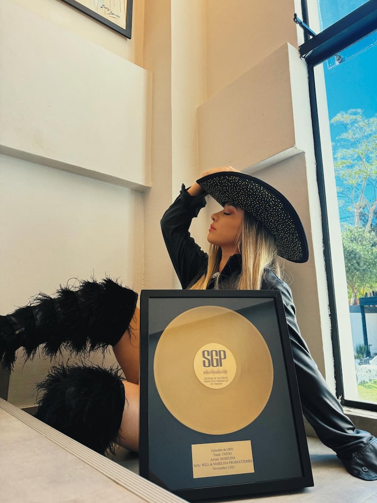 La cantante Marilina Bogado