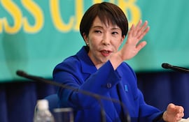 Sanae Takaichi, primera ministra de Japón.